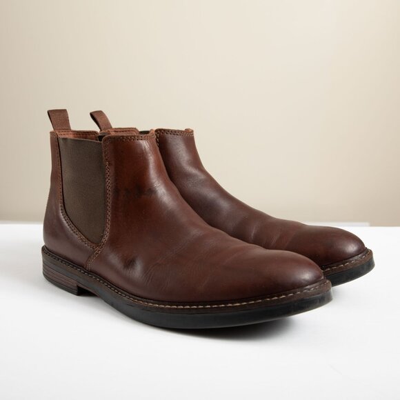 Clarks Men\'s Ultimate Comfort Collecton Brown Chelsea Boots Size 9M main image 5
